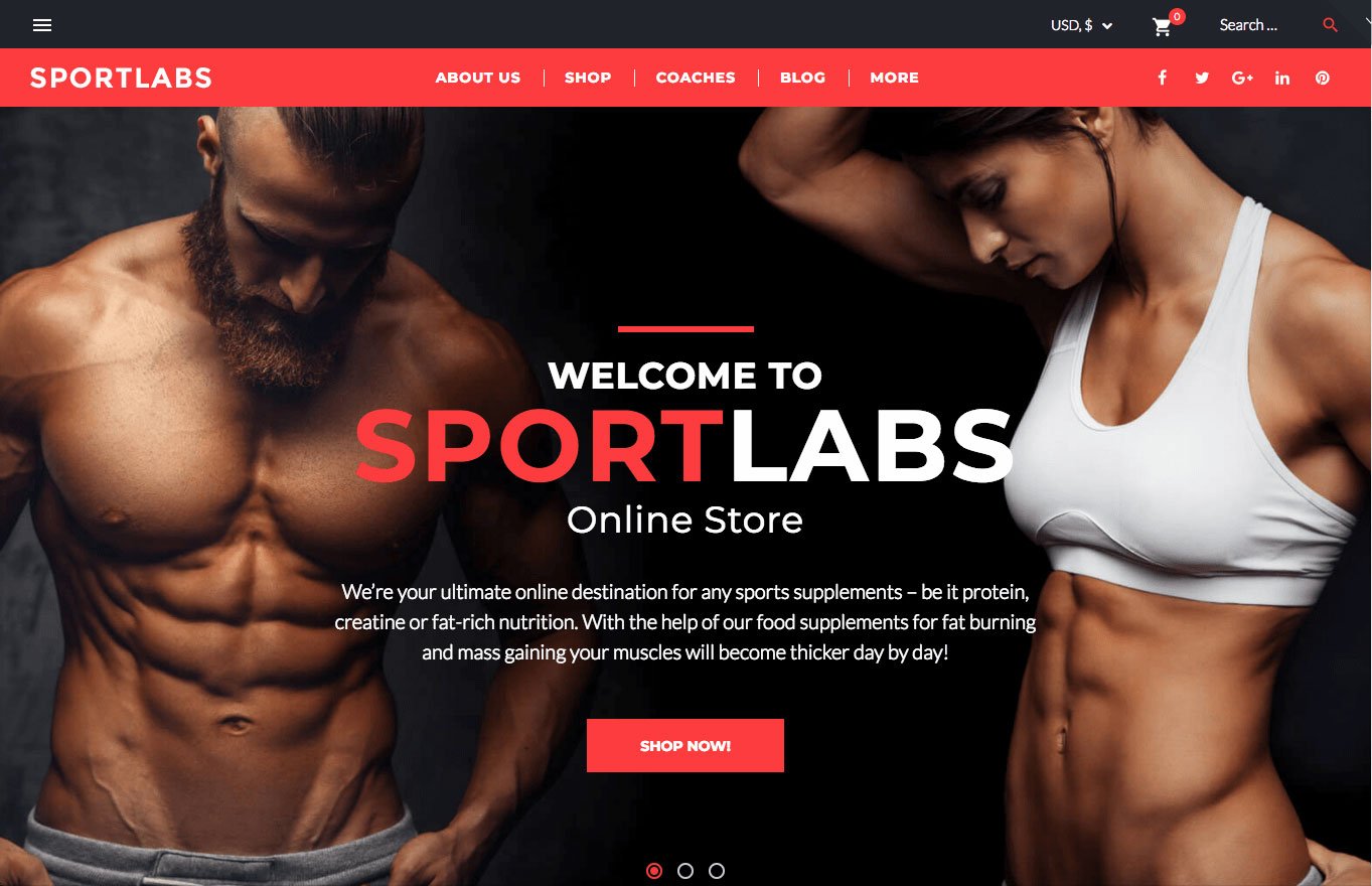 SportLabs online store