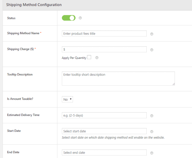 How do I set up category based flat rate shipping method in WooCommerce store 1 1