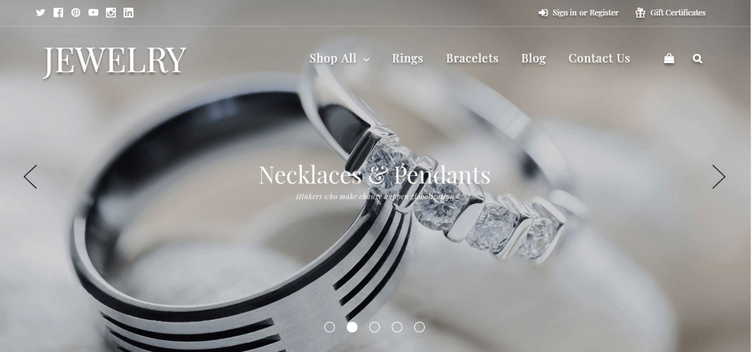 Jewelry Responsive WordPress Theme