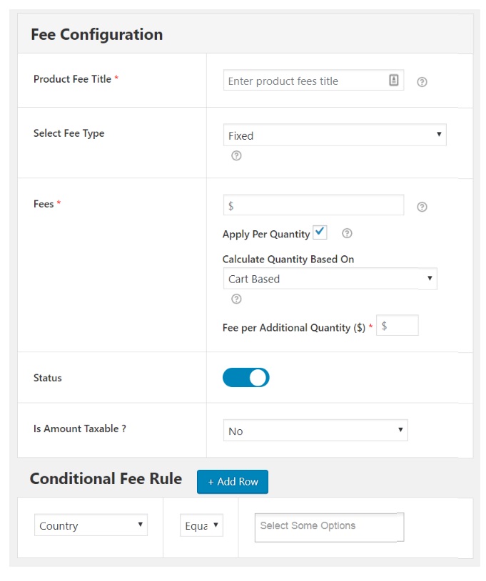 WooCommerce Conditional Product Fees For Checkout (2)