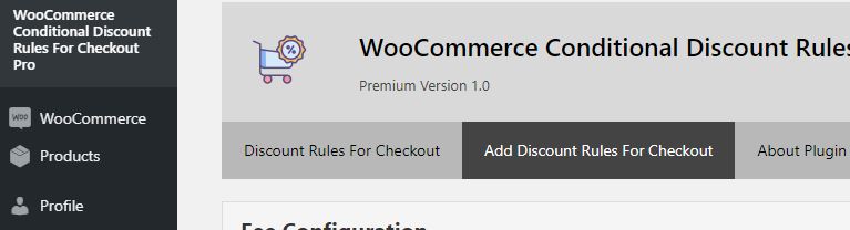 Step 1 - Add Discount Rule for Checkout