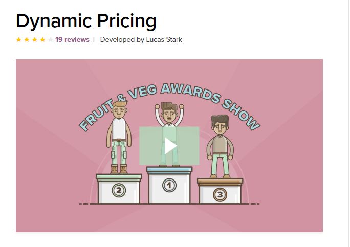 Plugin 1 - WooCommerce Dynamic Pricing