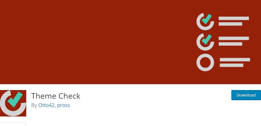 Figure 3 - Theme Checker - List of Free WordPress Plugins to Improve Your Site