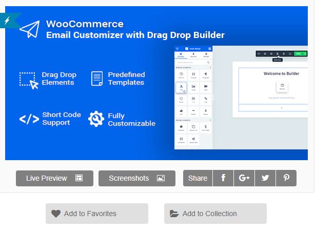 Figure 8 - Woomail - The WooEmail Customizer