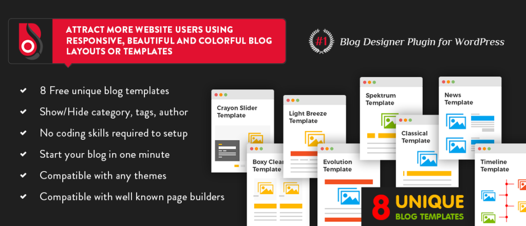 Blog Designer Lite WordPress Plugin