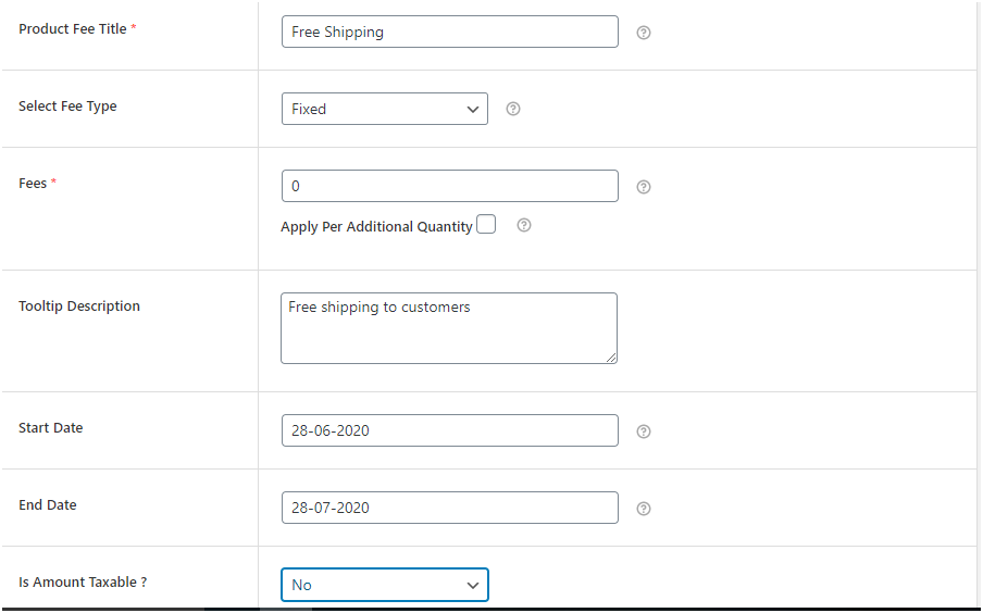 Figure 3 - Case One: Free Shipping to Users That Buy Goods worth £250