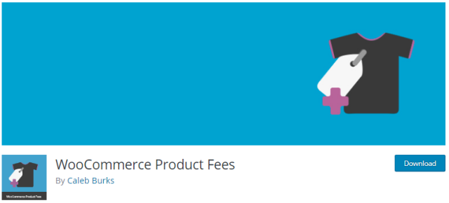 WooCommerce Product Fees plugin for WooCommerce