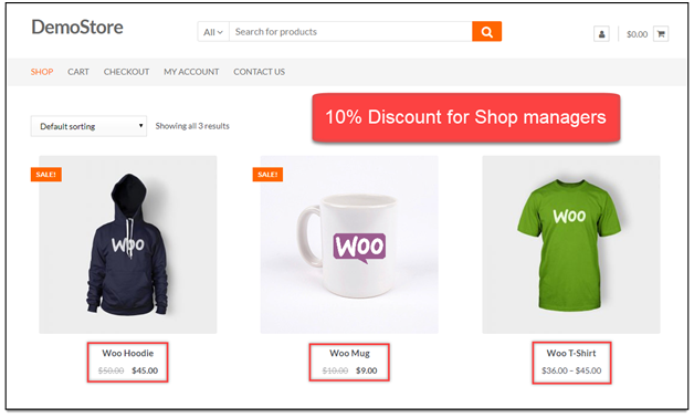 ELEX WooCommerce Role Based Pricing Plugin