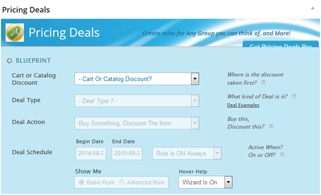 Pricing Deals for WooCommerce plugin