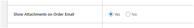 Figure 2: Enabling WooCommerce email Attachment using Product Attachment Plugin