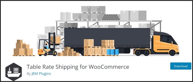 Table Rate Shipping for WooCommerce