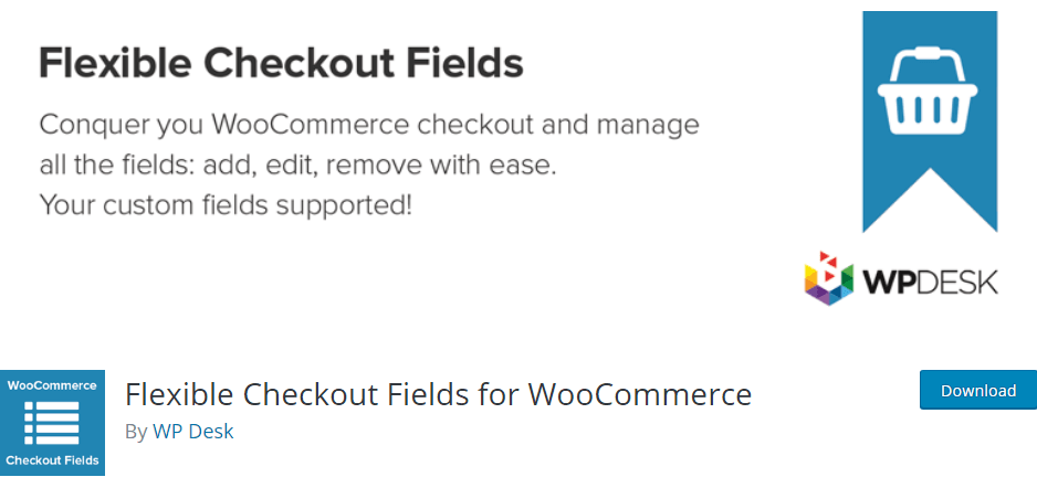 Flexible Checkout Fields for WooCommerce