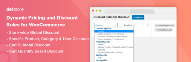 dynamic pricing and discount rules for woocommerce wordpress plugin