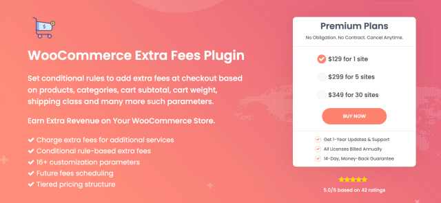 WooCommerce Extra Fees Plugin from DotStore