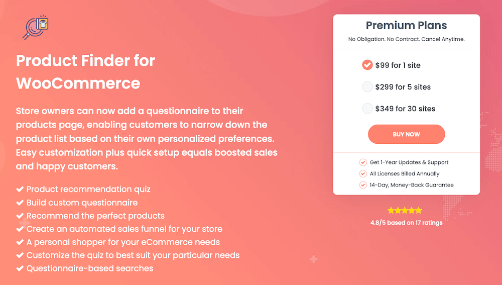 WooCommerce Product Finder