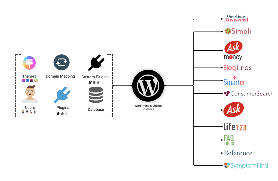 wp multisite instance